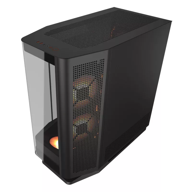 Computergehäuse COUGAR FV270 ARGB Midi-Tower Schwarz