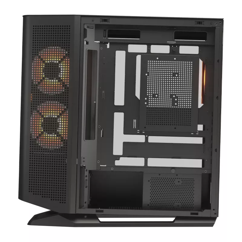 Computergehäuse COUGAR FV270 ARGB Midi-Tower Schwarz