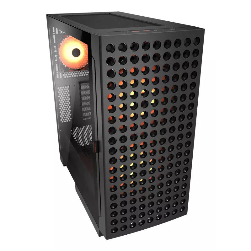 COUGAR Midi-Tower-Gehäuse, Airface ECO, ARGB, Schwarz