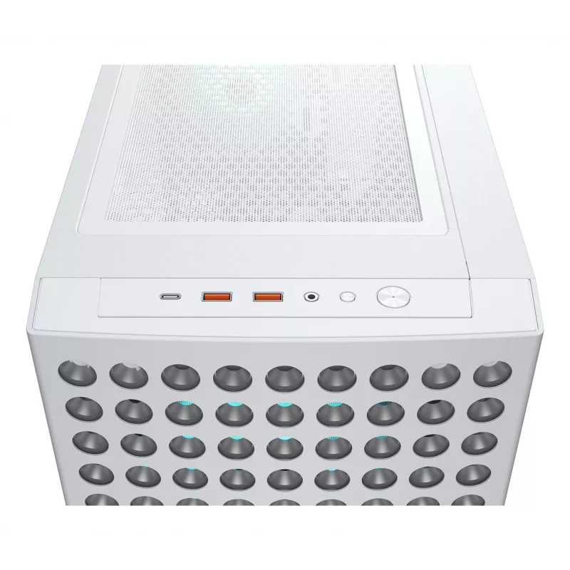 COUGAR Midi-Tower-Gehäuse, Airface ECO, ARGB, Weiß