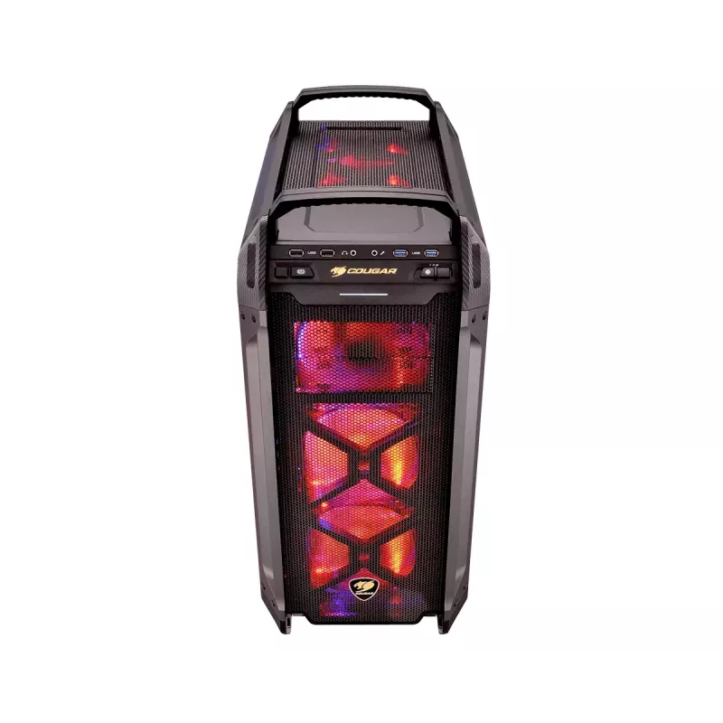 Full Tower COUGAR Gaming Panzer Max-G Schwarz 120 140 mm Lüfter