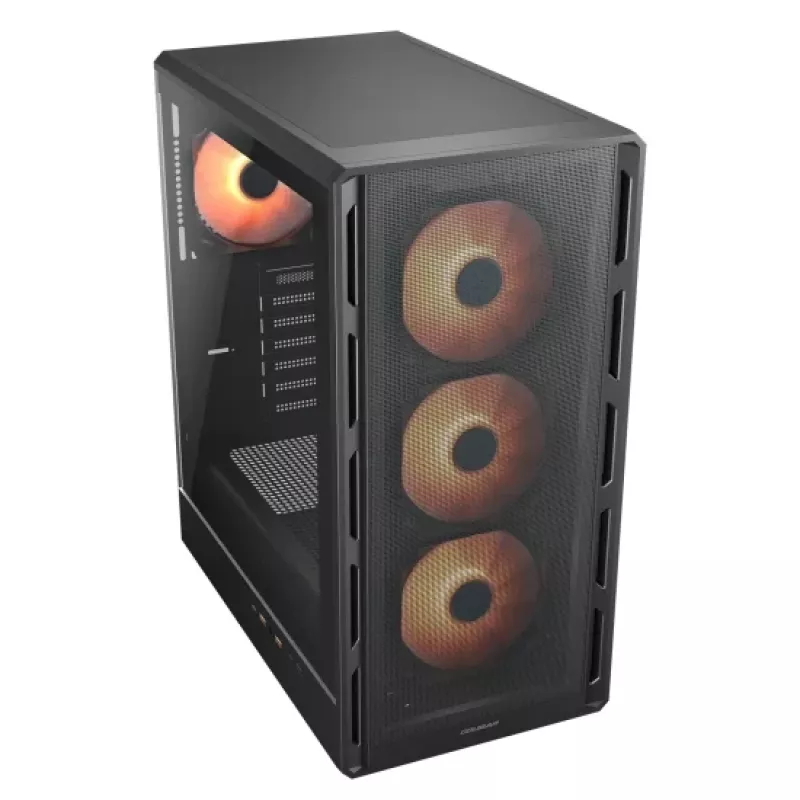 COUGAR Midi-Tower-Gehäuse Airface Pure PRO, ARGB, Schwarz