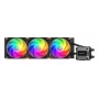 COUGAR CPU Wasserkühlung Poseidon Ultra 360, ARGB, Schwarz, All-in-One Flüssigkeitskühlung, 12 cm, 500 RPM, 2200 RPM, Schwarz