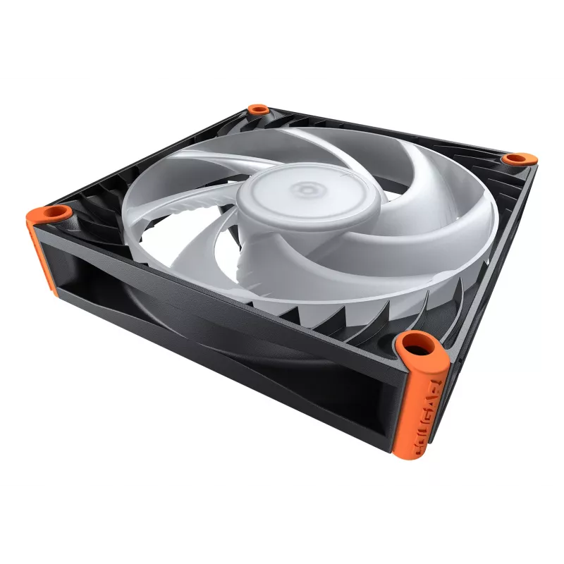 COUGAR CPU Wasserkühlung Poseidon Ultra 360, ARGB, Schwarz, All-in-One Flüssigkeitskühlung, 12 cm, 500 RPM, 2200 RPM, Schwarz