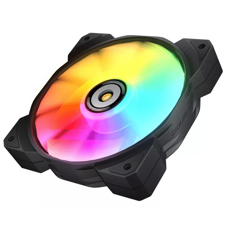 COUGAR Gehäuselüfter MHP 120 ARGB, Schwarz (3er-Pack)