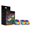 COUGAR Gehäuselüfter Apolar 120 ARGB, Schwarz (3er-Pack)