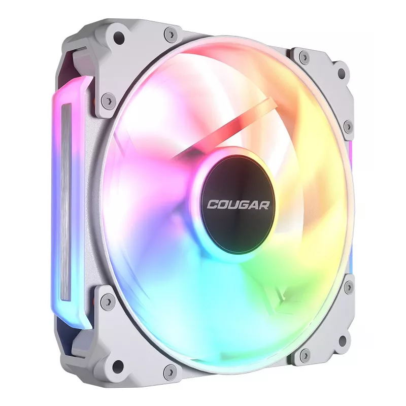 COUGAR Gehäuselüfter Apolar 120 ARGB, Weiß, Lüfter, 12 cm, Weiß
