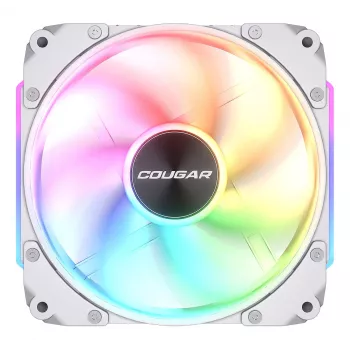 COUGAR Gehäuselüfter Apolar 120 ARGB, Weiß (3er-Pack), Lüfter, 12 cm, Weiß