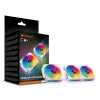 COUGAR Gehäuselüfter Apolar 120 ARGB, Weiß (3er-Pack), Lüfter, 12 cm, Weiß