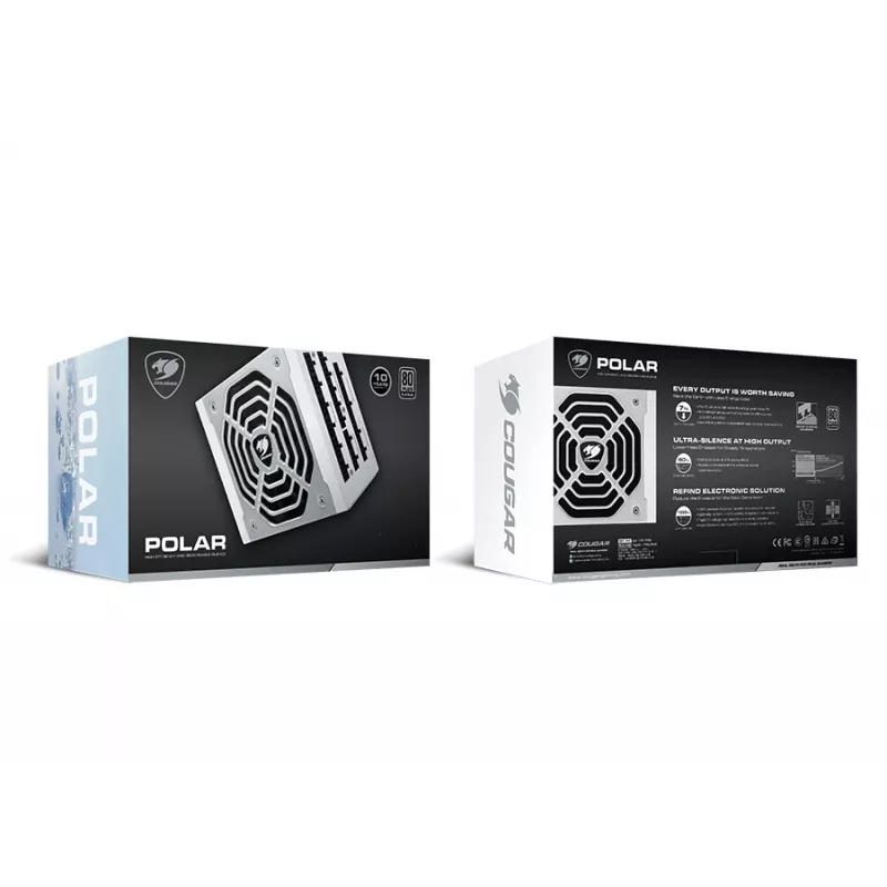 COUGAR Polar 1050W Netzteil ATX3.1 / 80 Plus Platinum / Modular