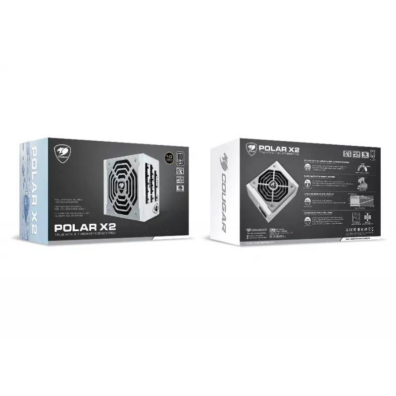 COUGAR POLAR X2 1050W Netzteil ATX3.1 / 80 Plus Platinum / Modular