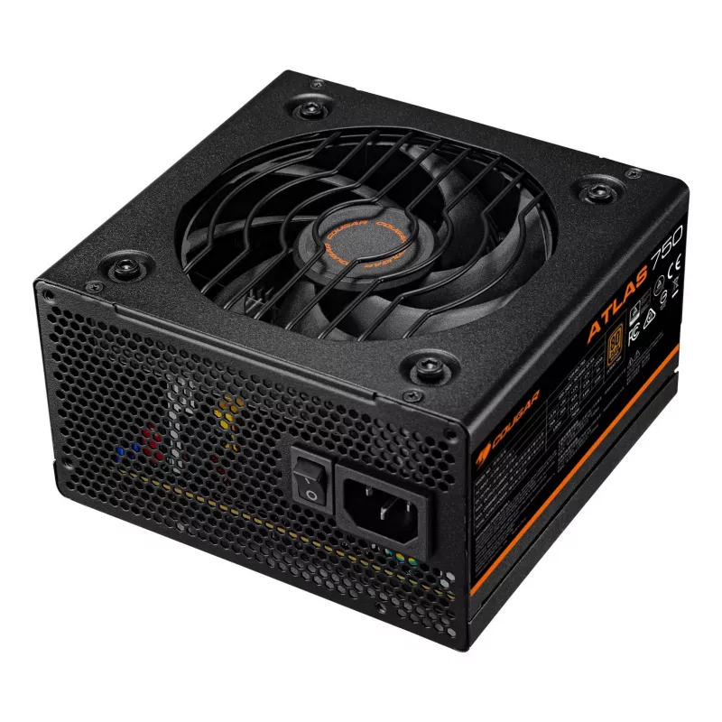 COUGAR Netzteil ATLAS 550W ATX / 80 Plus Bronze, 550 W, 100 - 240 V, 50/60 Hz, 10 - 5 A, 120 W, 528 W