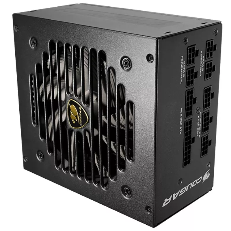 COUGAR Netzteil GEX 750W ATX3.0 / 80 Plus Gold / Modular, 750 W, 100 - 240 V, 50 - 60 Hz, 10 - 5 A, 10 A, 5 A