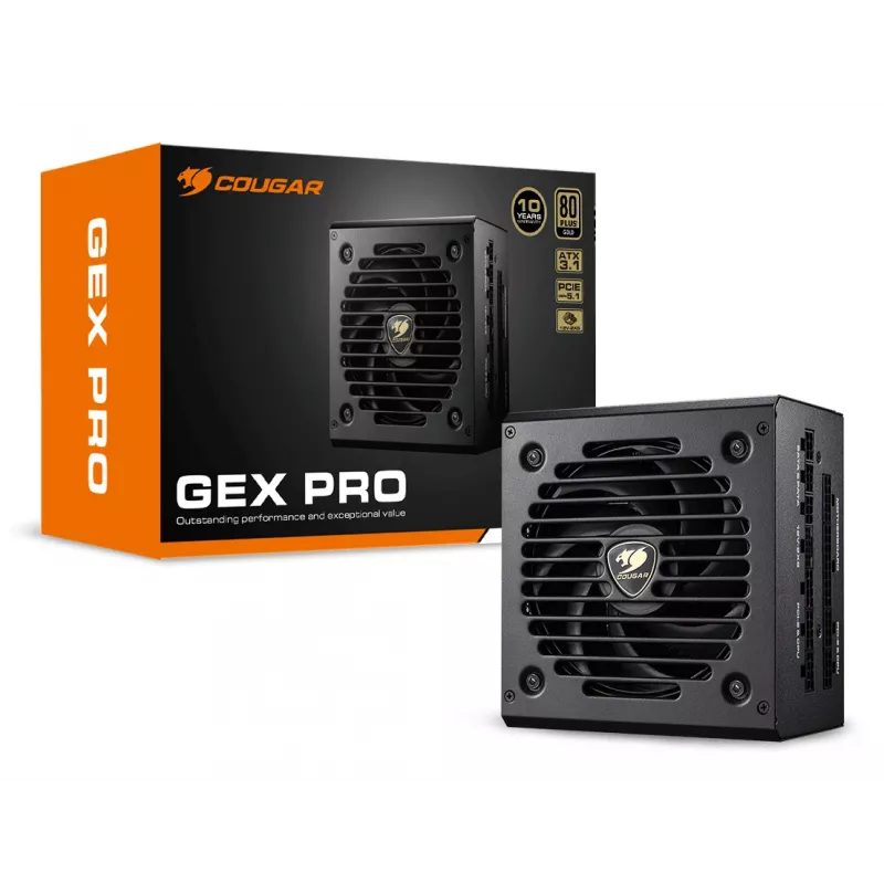 COUGAR Netzteil GEX PRO 750W ATX3.1 / 80 Plus Gold / Modular