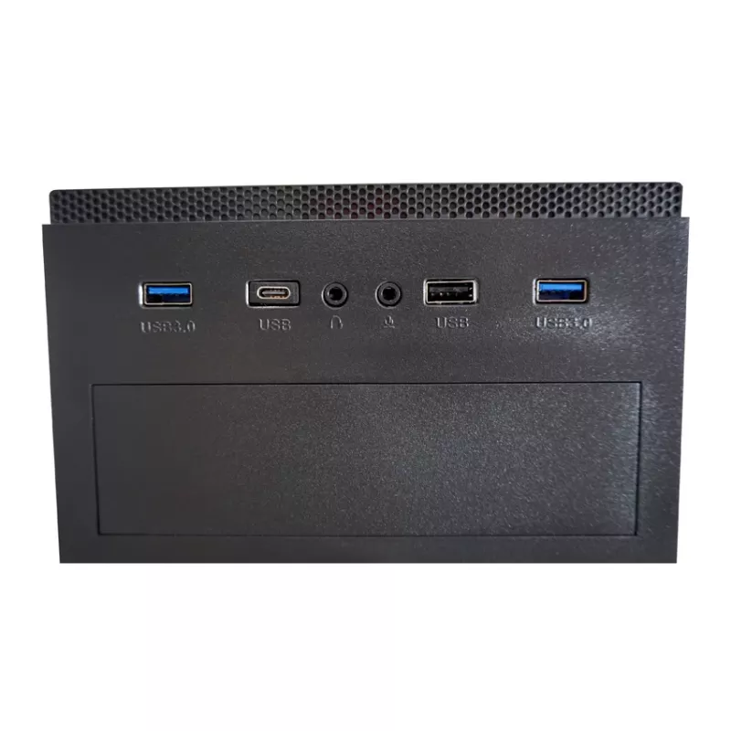PC-Gehäuse LC-Power LC-7041B-ON Midi Tower Schwarz