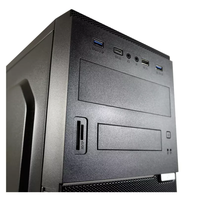 PC-Gehäuse LC-Power LC-7041B-ON Midi Tower Schwarz