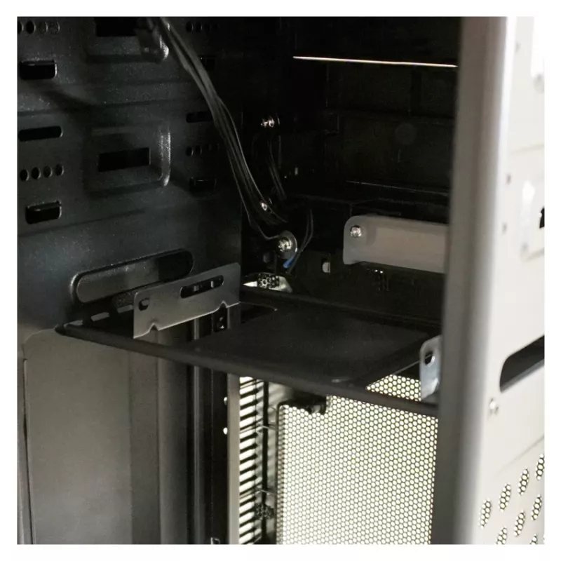 PC-Gehäuse LC-Power LC-7041B-ON Midi Tower Schwarz