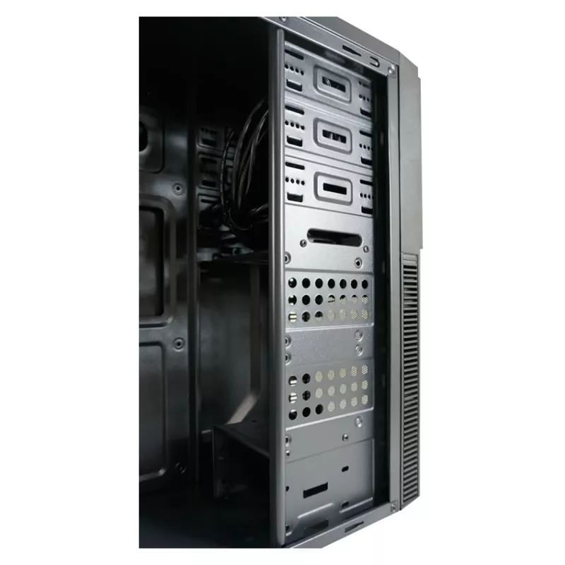 PC-Gehäuse LC-Power LC-7041B-ON Midi Tower Schwarz