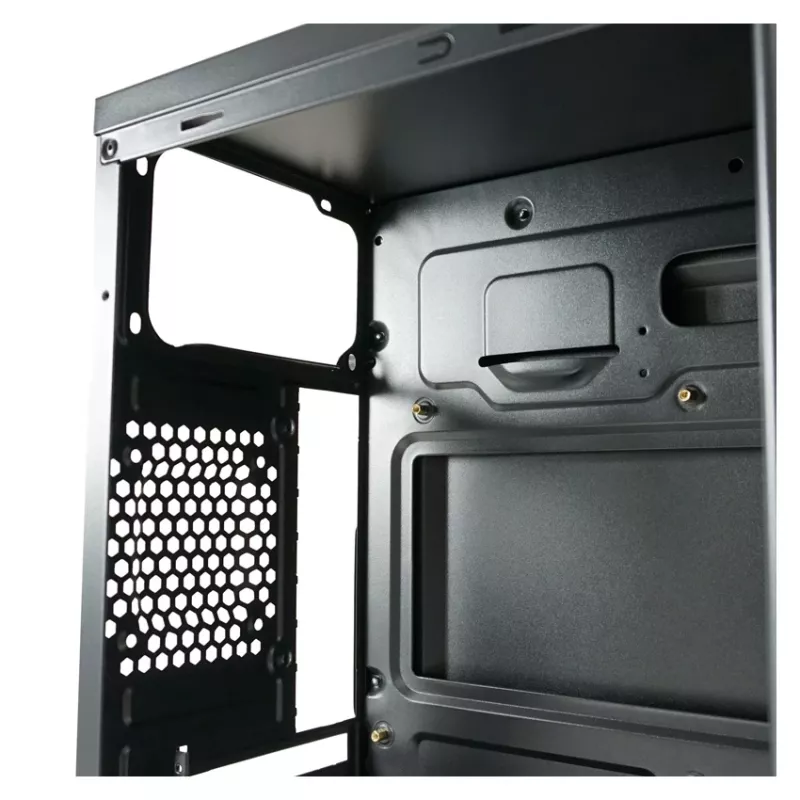 PC-Gehäuse LC-Power LC-7041B-ON Midi Tower Schwarz