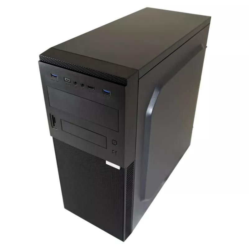 PC-Gehäuse LC-Power LC-7041B-ON Midi Tower Schwarz