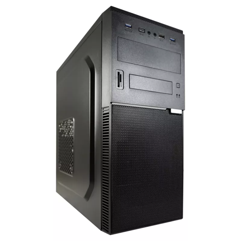 PC-Gehäuse LC-Power LC-7041B-ON Midi Tower Schwarz