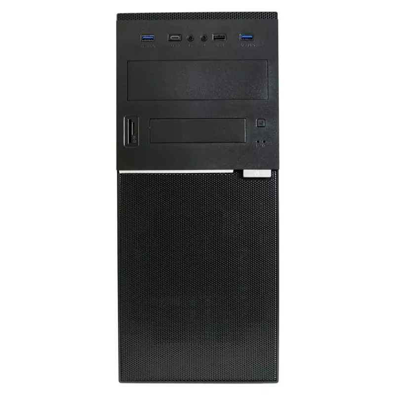 PC-Gehäuse LC-Power LC-7041B-ON Midi Tower Schwarz