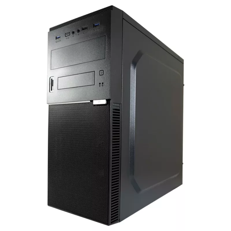PC-Gehäuse LC-Power LC-7041B-ON Midi Tower Schwarz