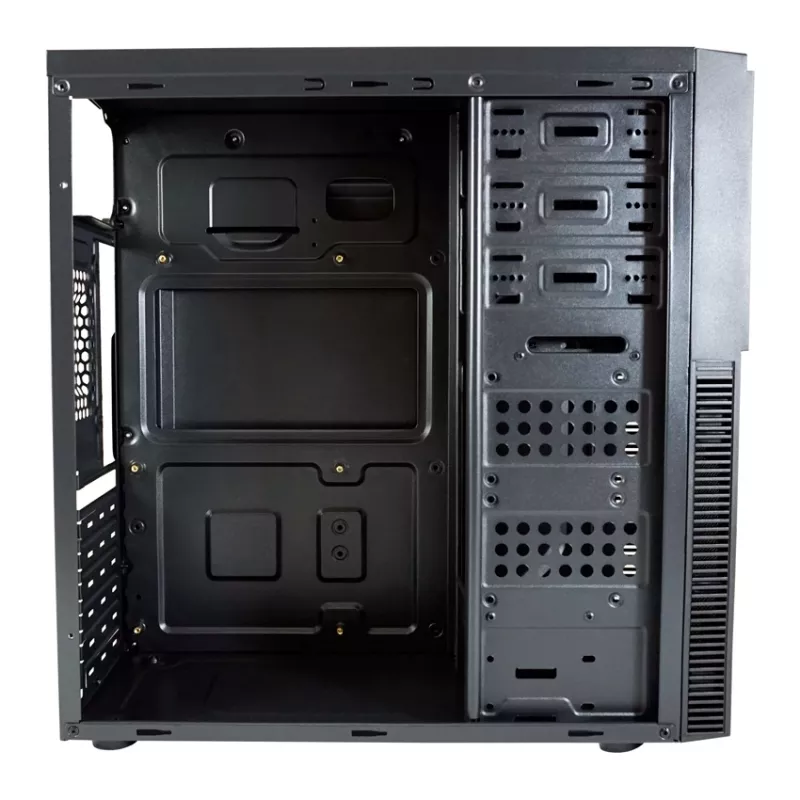PC-Gehäuse LC-Power LC-7041B-ON Midi Tower Schwarz