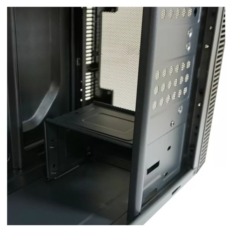 PC-Gehäuse LC-Power LC-7041B-ON Midi Tower Schwarz