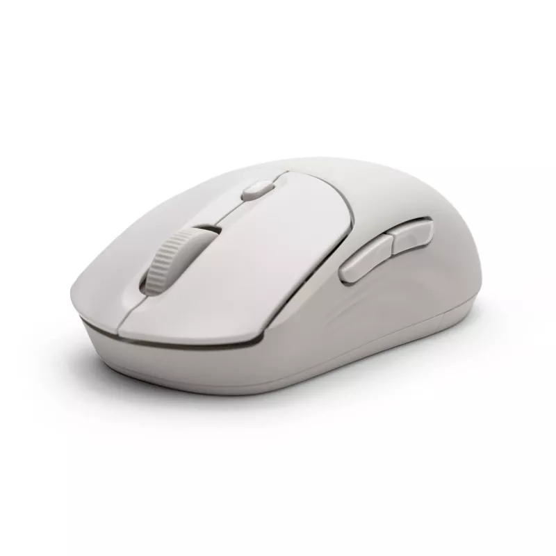 HP 400 Leise Maple Wireless-Maus, beidhändig, RF Wireless + Bluetooth, 6000 DPI, Beige