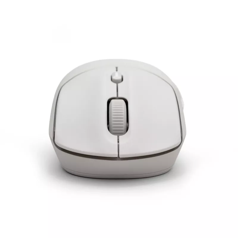 HP 400 Leise Maple Wireless-Maus, beidhändig, RF Wireless + Bluetooth, 6000 DPI, Beige