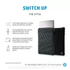 HP Wendbare schützende 15,6-Zoll-Silber-Laptoptasche, Hülle, 190 g