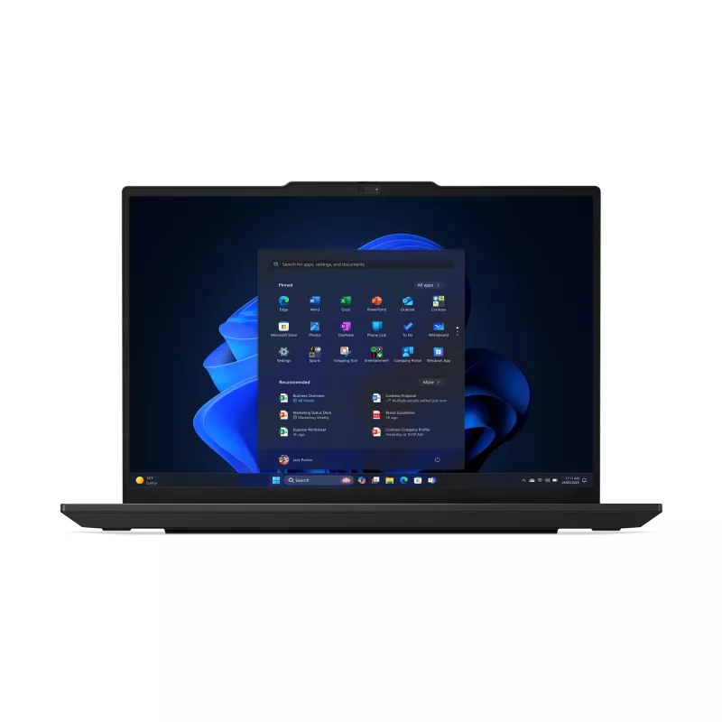 Lenovo ThinkPad E14 Gen 7 (Intel) Copilot+ PC Intel Core Ultra 7 258V Laptop 35.6 cm (14 Zoll) WUXGA 32 GB LPDDR5x-SDRAM 1 TB SSD Wi-Fi 6E (802.11ax) Windows 11 Pro Deutsch Schwarz