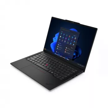 Lenovo ThinkPad E14 Gen 7 (Intel) Copilot+ PC Intel Core Ultra 5 226V Laptop 35.6 cm (14 Zoll) WUXGA 16 GB LPDDR5x-SDRAM 512 GB SSD Wi-Fi 6E (802.11ax) Windows 11 Pro German Schwarz