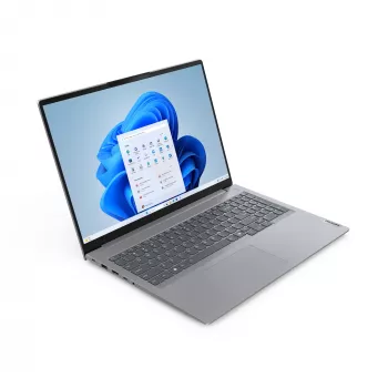 Lenovo ThinkBook 16 G7 ARP AMD Ryzen™ 7 7735HS Laptop 40,6 cm (16 Zoll) WUXGA 32 GB DDR5-SDRAM 1 TB SSD Wi-Fi 6E (802.11ax) Windows 11 Pro Grau