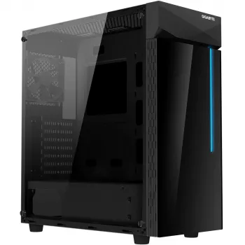 PC-Gehäuse GIGABYTE C200 Midi Tower Schwarz