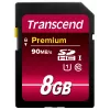 Flash-Speicher Transcend 8GB SDHC Class 10 UHS-I TS8GSDU1