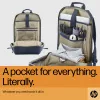 HP Travel 18 Liter 15.6 Iron Grau Laptop-Rucksack