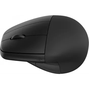 HP 920 Ergonomische kabellose Maus, Rechtshänder, vertikales Design, Bluetooth + USB Typ A, 4000 DPI, Schwarz