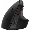 HP 920 Ergonomische kabellose Maus, Rechtshänder, vertikales Design, Bluetooth + USB Typ A, 4000 DPI, Schwarz