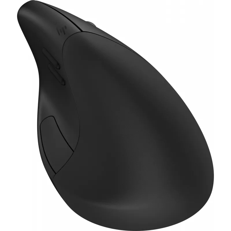 HP 920 Ergonomische kabellose Maus, Rechtshänder, vertikales Design, Bluetooth + USB Typ A, 4000 DPI, Schwarz