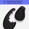 HP 920 Ergonomische kabellose Maus, Rechtshänder, vertikales Design, Bluetooth + USB Typ A, 4000 DPI, Schwarz