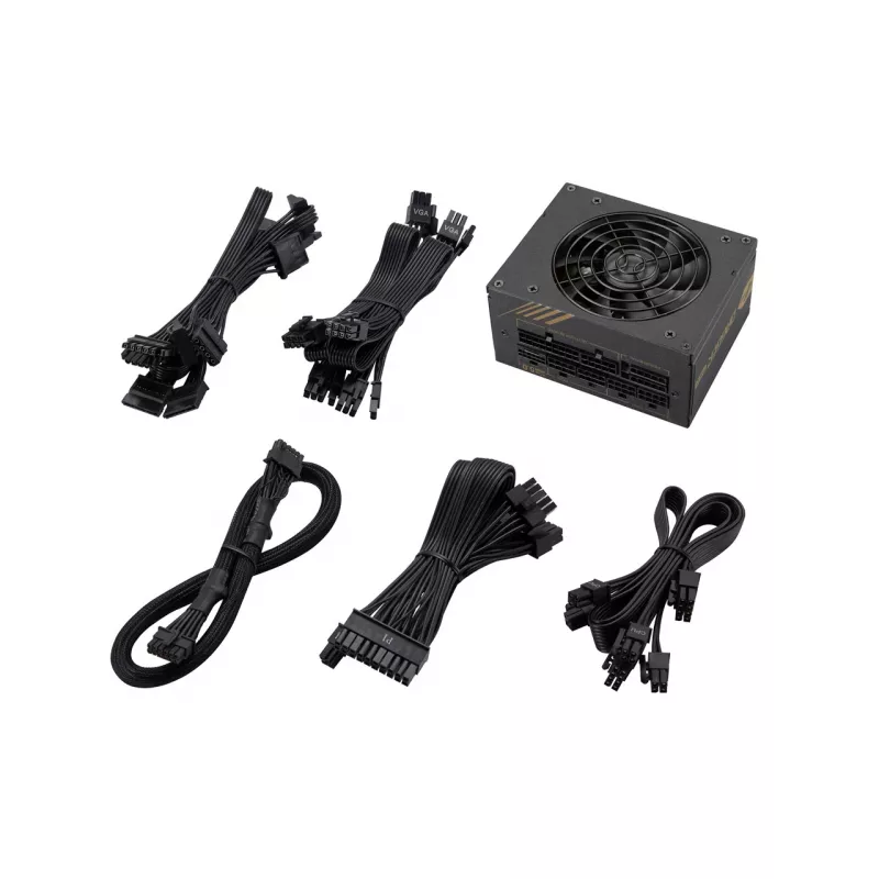 FSP DAGGER PRO 850W Netzteil SFX SFX3.3 Schwarz, 850 W, 100 - 240 V, 50/60 Hz, 12-6 A, Aktiv, 120 W