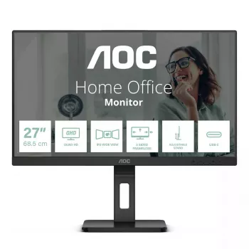 AOC Q27P3CV Computer Monitor 68,6 cm (27 Zoll) 2560 x 1440 Pixel Quad HD LED Schwarz