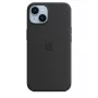 Cover Apple iPhone 14 Silikon Case mit MagSafe Mitternacht