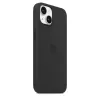 Cover Apple iPhone 14 Silikon Case mit MagSafe Mitternacht