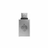 CHERRY 61710036 Adapter USB-A auf USB-C, Silber
