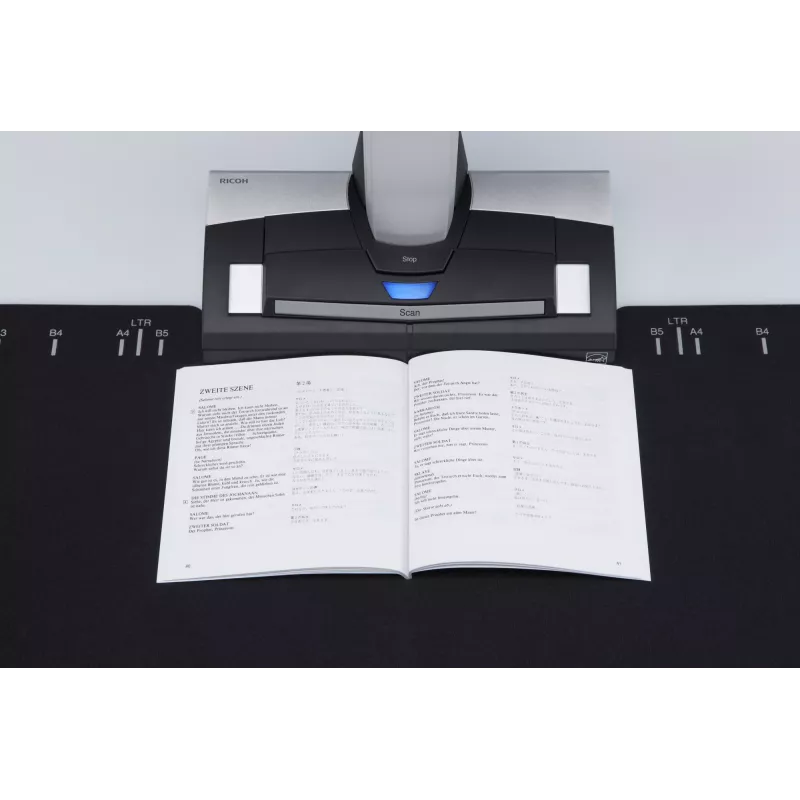 Ricoh ScanSnap SV600 Überkopfscanner 285 x 218 DPI A3 Schwarz, Weiß