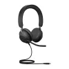 Jabra Evolve2 40 SE USB-C, MS Stereo, Kabelgebunden, Telefonate/Musik, 20 - 20000 Hz, 188 g, Headset, Schwarz