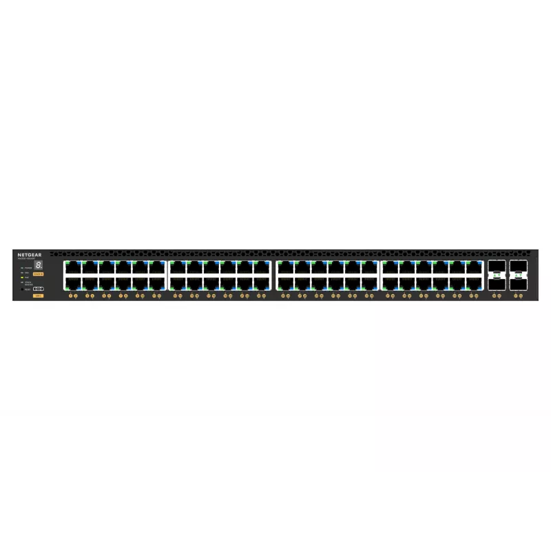 NETGEAR M4350-48G4XF Managed L3 Gigabit Ethernet (10/100/1000) Power over Ethernet (PoE) 1U Schwarz